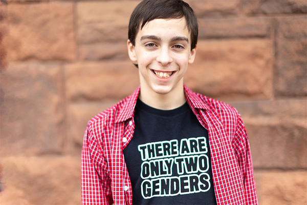 A student's T-shirt says: 'There are only two genders.' What does the Constitution say?